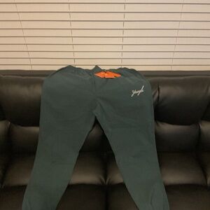 YoungLA Men's Green Joggers Sweatpants Size Large